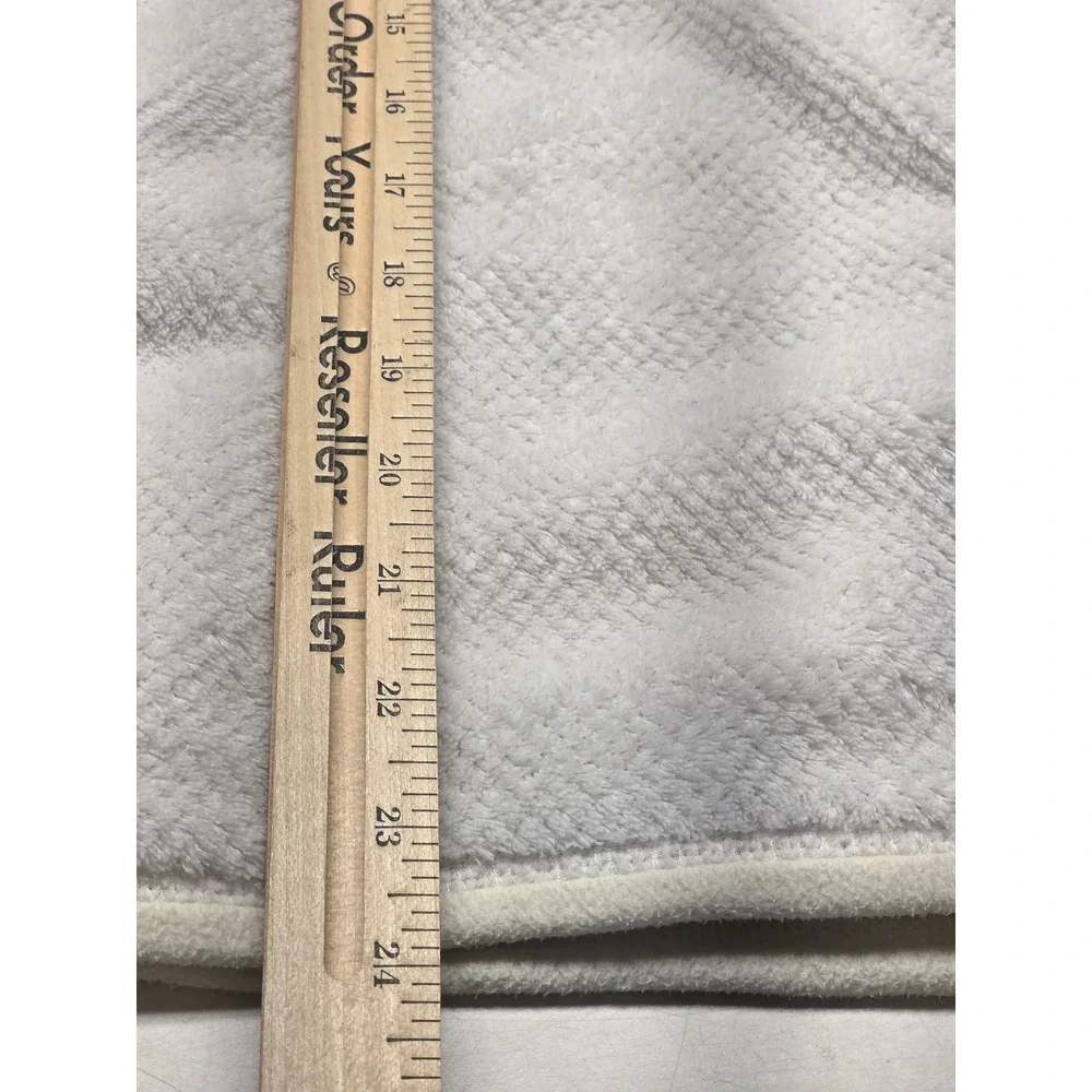 Patagonia‎ Womens Re-Tool Snap-T Pullover White Polartec Fleece Jacket Large